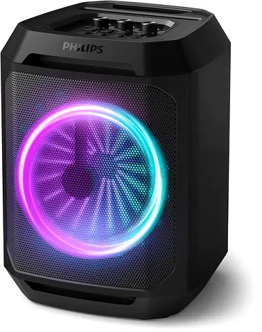 Philips Bluetooth Party Speaker, Dynamic Bass Boost, Bluetooth and Aux-in, Microphone Input, Wireles