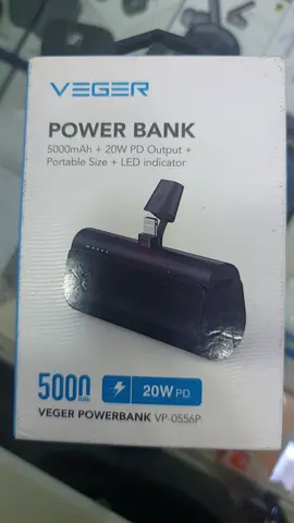 Veger 5000mAh Power Bank with 20W PD Output