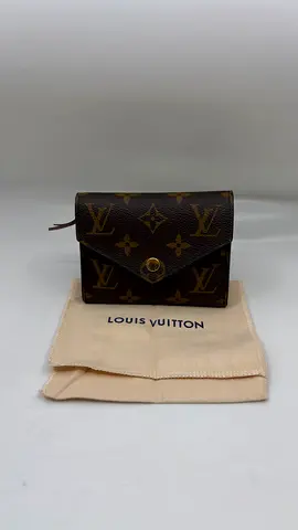 Louis Vuitton Monogram Canvas Victorine Wallet