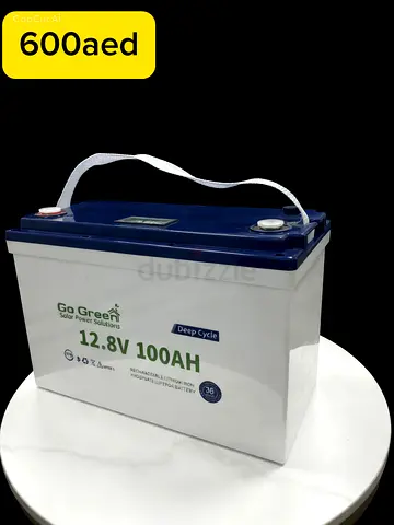 Go Green Deep Cycle Battery - 12.8V 100AH