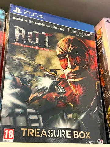 Attack of titan treasure box PS4 Rare Sealed