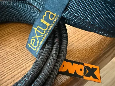 Swiss-made Speaker cables VOVOX Textura - 1m25