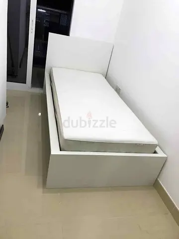 ikea malm single bed with mattress