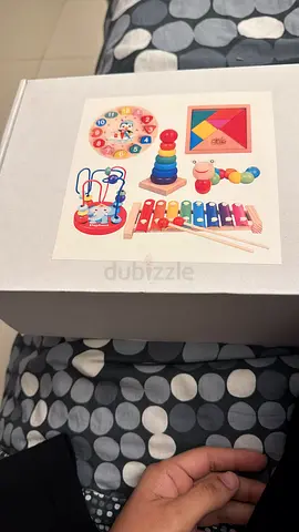 New Colorful Educational Wooden Toy Set