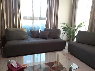 Modern Gray Sectional Sofa Set