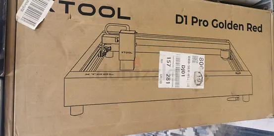 Xtool D1 Pro Engraving Machine - Golden Red