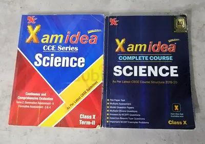 X AM IDEA SCIENCE GUIDE BOOKS FOR GRADE 10 CBSE