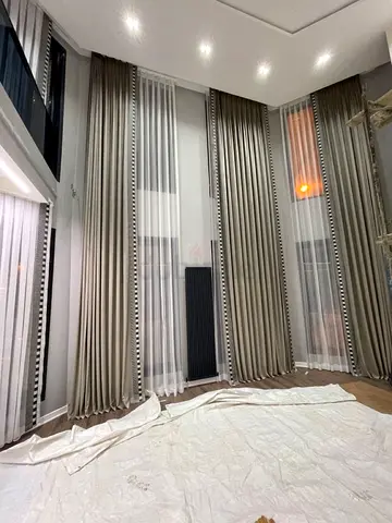 Elegant Floor-Length Curtains for Modern Interiors