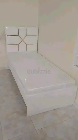 Stylish Brand New White Bed for Sale