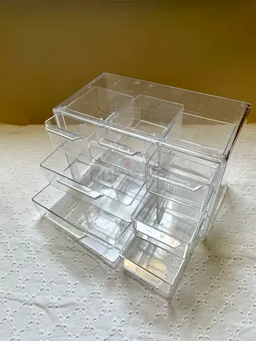 Clear Acrylic Makeup Organizer