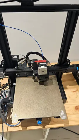 Ender 3 3d printer skr mini e3 v2,tft35,direct drive,camera, btt pi v1.2 and cr touch bed levelling.