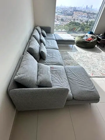 IKEA Soderhamn U shape Sofa Gray