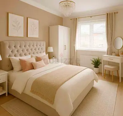 New Elegant Bed with storage