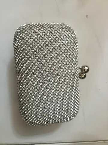 Silver clutch