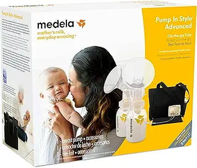 Medela Pump in Style Advanced Breast Pump with Tote, Double Electric Breastpump, Portable Battery Pa
