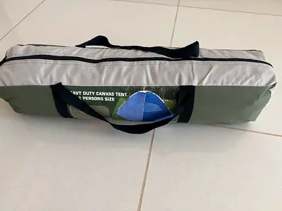 Heavy Duty Canvas Tent for 2 Persons
