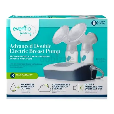 Everflo Double Electric Breast Pump Set brand new