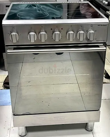 Bompani Electric Ceramic cooking range 4 hobs oven fan stove 60x60