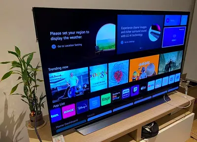 LG OLED evo 83 Inch TV - Gallery Design 4K Cinema