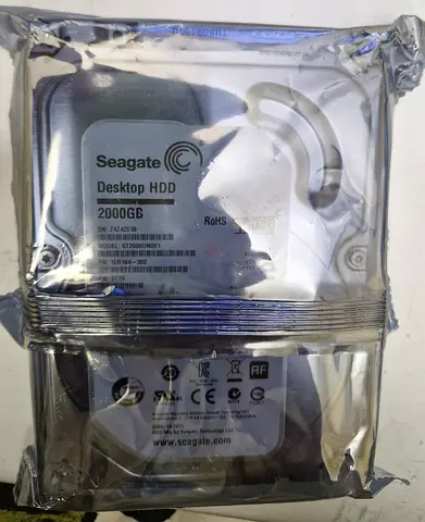 Brand New, sealed Seagate 2TB 3.5 Hard Disk Drive