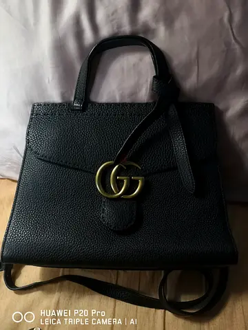 Gucci Black GG Bag