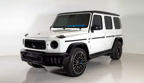 Mercedes Benz G 63 AMG 2026 Facelift Special Leahter Blue Carbon Starlight Night Package II