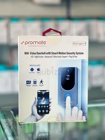 Promate Wifi Video Doorbell