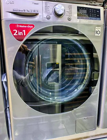 LG 10 kg Washer with 7 kg Dryer Combo 2-in-1 | Front Load | Smart  Efficient