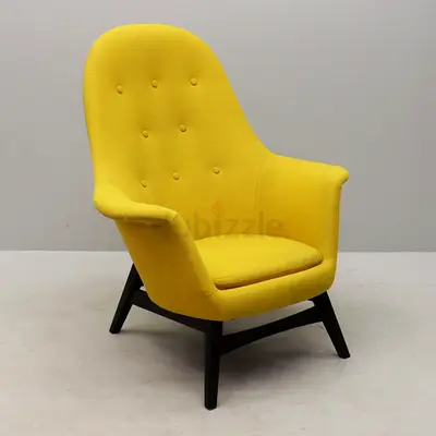 Stylish Yellow Accent Chair