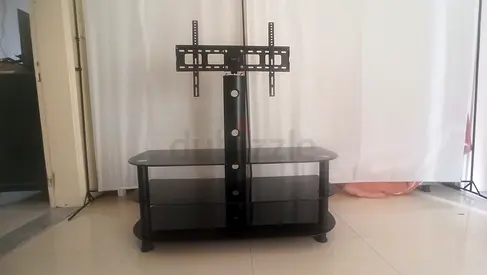 Modern Black Entertainment Center