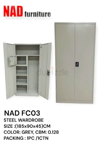 2 door steel cabinet