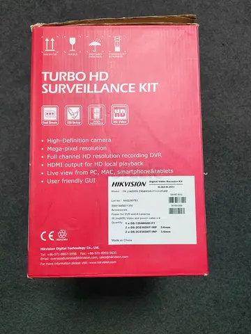 Hikvision CCTV DVR camera set