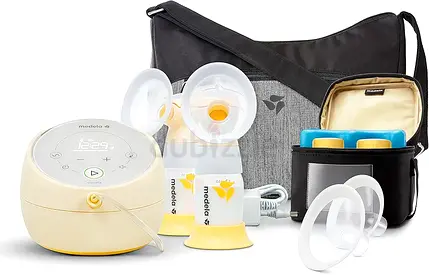 Medela Sonata Smart Breast Pump, Hospital Performance Double Electric Breastpump, Rechargeable, Flex