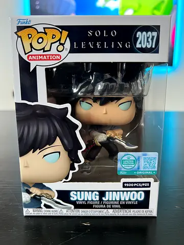 Solo Leveling - Sung Jinwoo Pop #2037! EE Excl. Supreme Limited Edition (9,500 pieces)