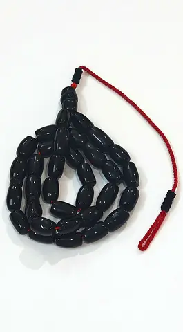 مسباح عقيق يماني الشفة النادر