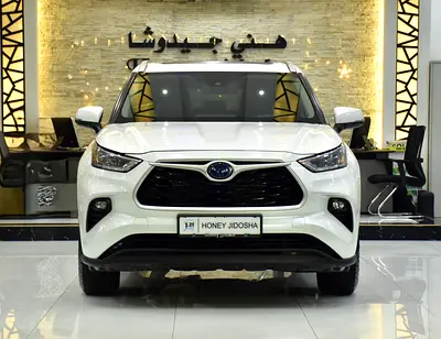 AED 2,479 EMi at 0% DP | Toyota Highlander Hybrid GLE ( 2023 Model ) in White Color GCC Specs