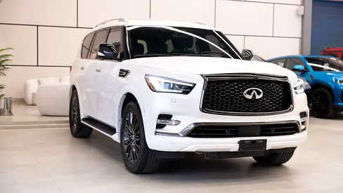 2022 INFINITI QX80 | Black Edition | Very Low Mileage | Clean Tittle |