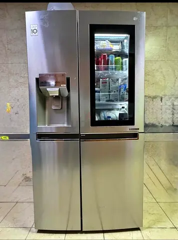 Lg latest model fridge freezer with water dispenser and ice maker same like new condition