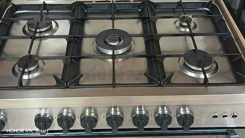 Stainless Steel gas cooker with oven