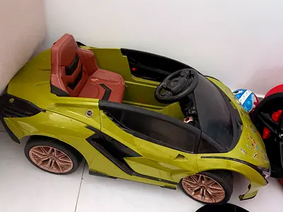 Green Remote Control Car