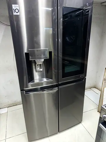 Lg 4 door fridge and freezer new model instaview
