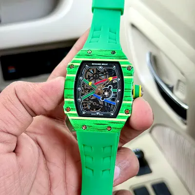 Vibrant Green RM Sport Watch