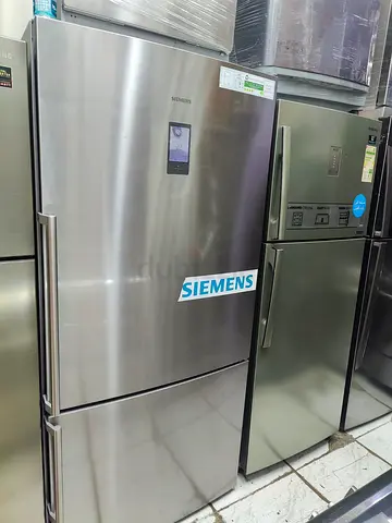 Siemens Stainless Steel Refrigerator bottom freezer fridge 750 liter digital timer easy set temperat