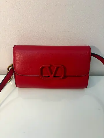 Valentino leather shoulder/crossbody bag