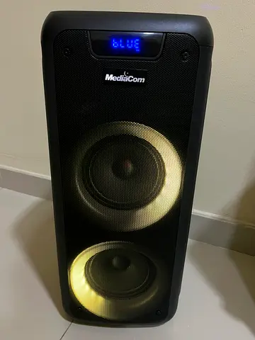 Mediacom Speaker with Illuminated Bass