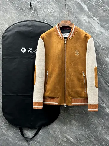 Brunello Cucinelli Bomber-Style Jacket.