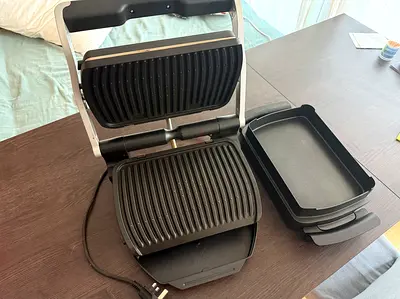 Tefal OptiGrill Plus with Snacking Tray