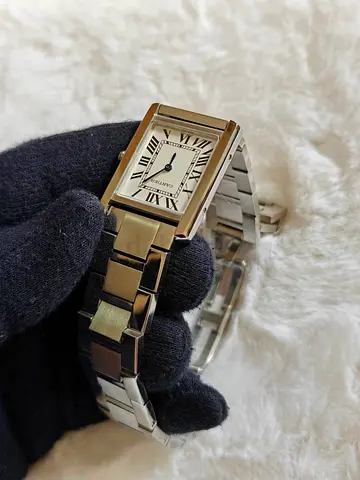 Men watch Cartier