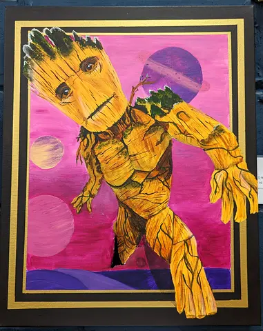 Groot Art Painting