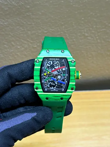 Vibrant Green RM Sport Watch